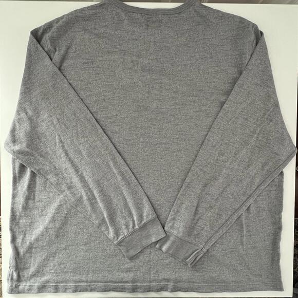 Free Assembly Men's Long Sleeve Henley Shirt - XXL‎ Cozy Cotton Blend - Picture 2 of 6